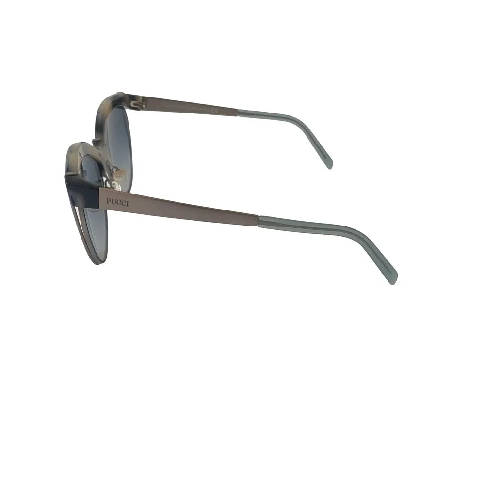 Emilio Pucci EP 111 Cat Eye Sunglasses Brown Grey Blue Gradient‎ Made in Italy